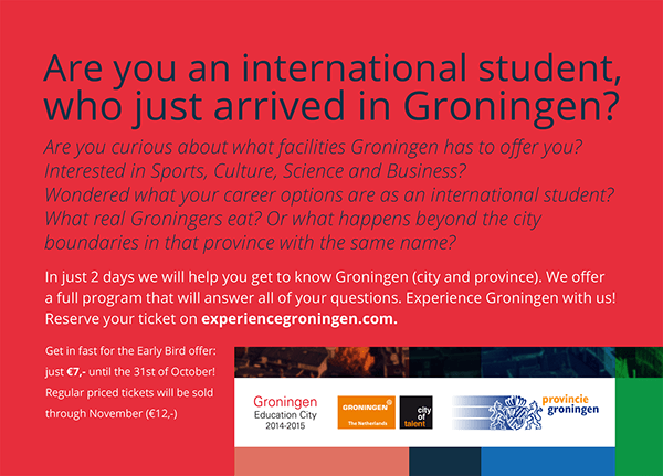 Flyer Achterkant Experience Groningen