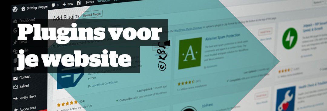 Plugins voor je website